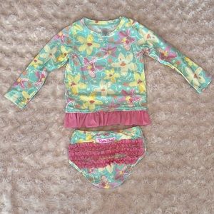 Ruffle Butts Girls 2 piece swimsuit